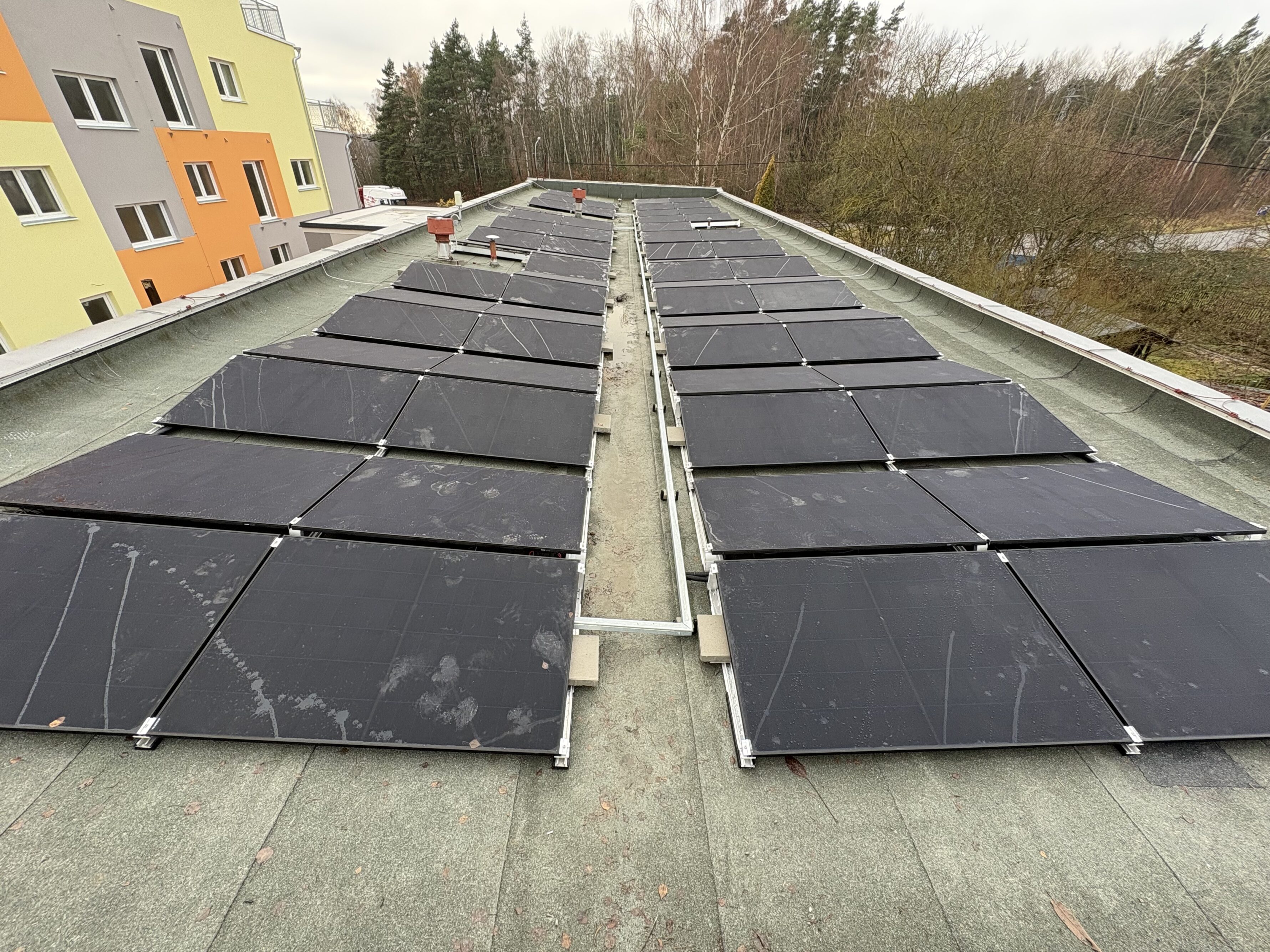 Fotovoltaická elektrárna 38,7 kWp, baterie 29 kWh, Horní Bříza
